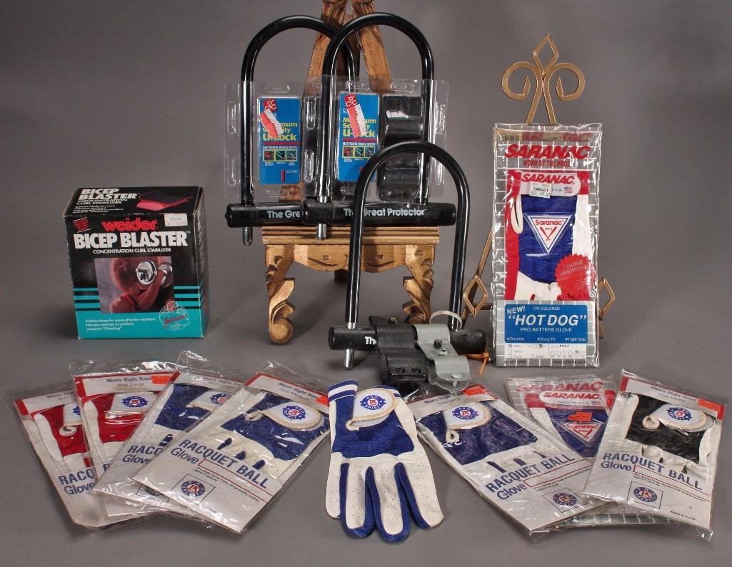 Sports Gloves & Bike Locks (1 of 7)