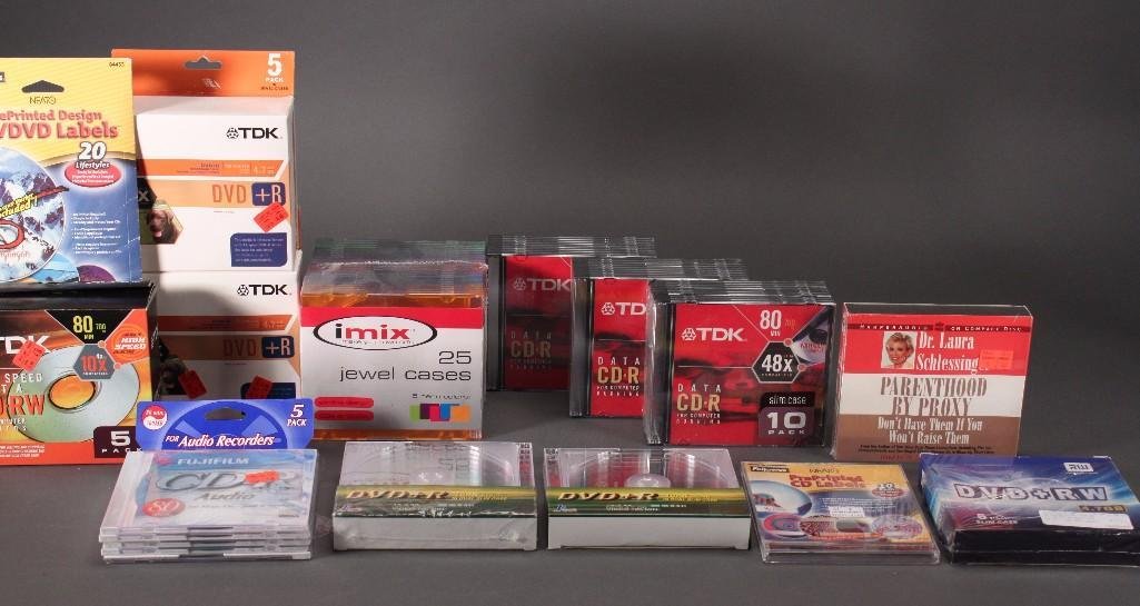 CD-Rs & CD Cases (1 of 9)