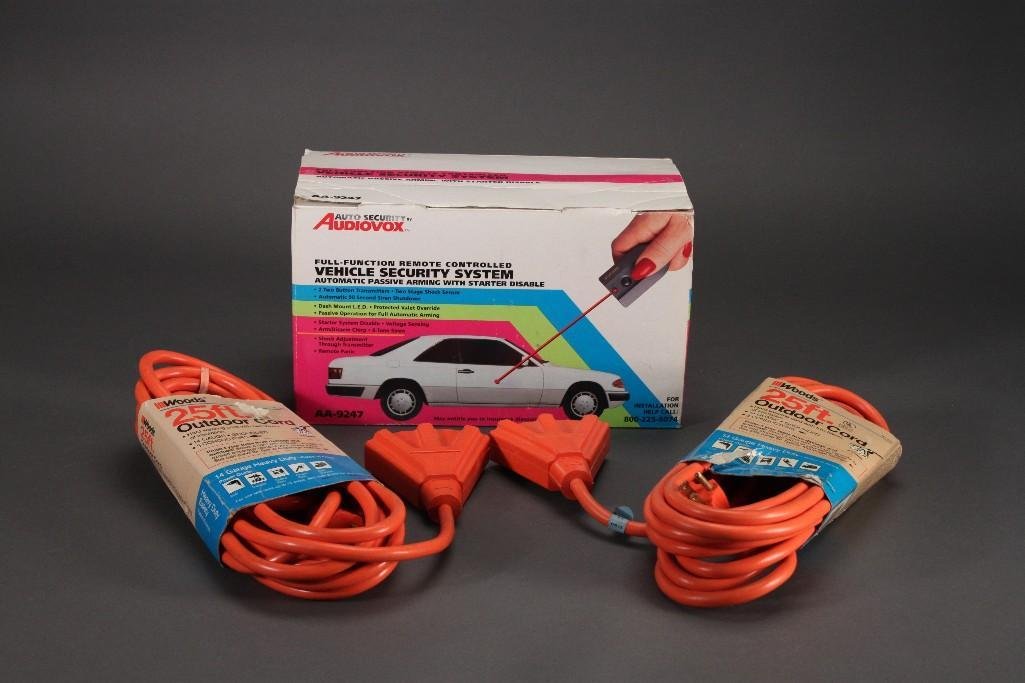 Car Security Alarm and 25ft Outdoor Cords (4) (1 of 6)