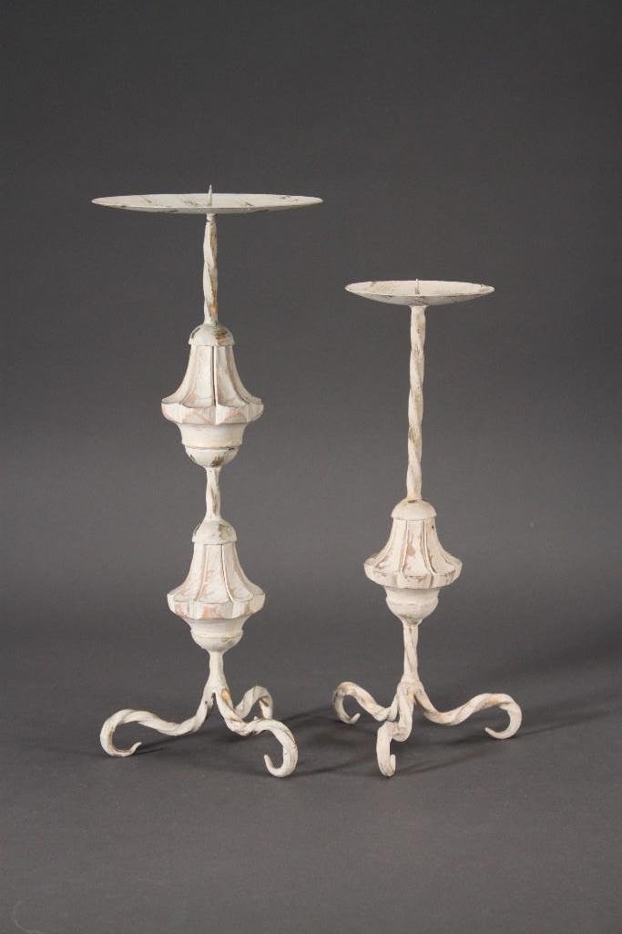 Shabby Chic Style Candle Holders (2) (1 of 5)