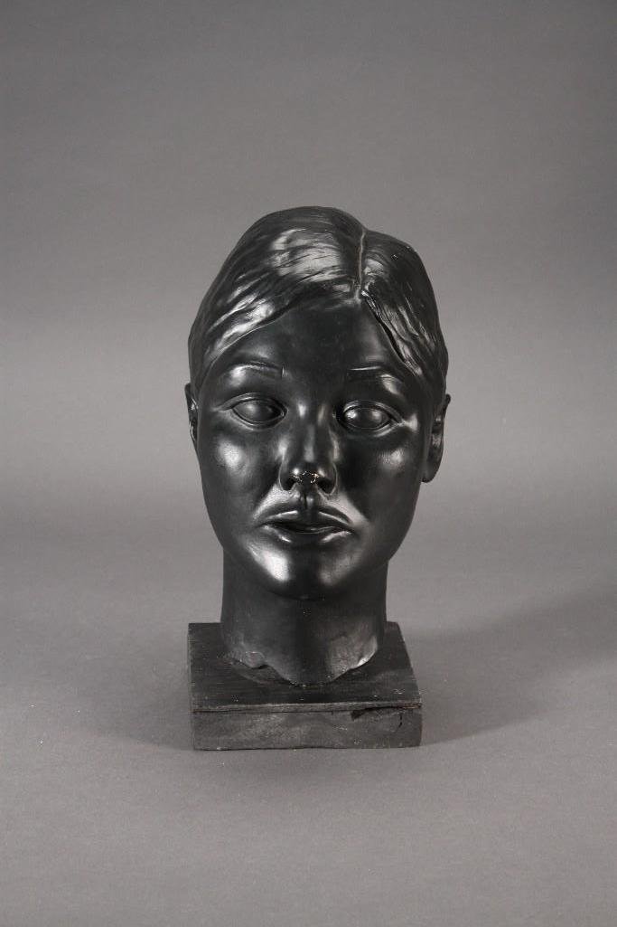 Plaster Head Sculpture (1 of 7)