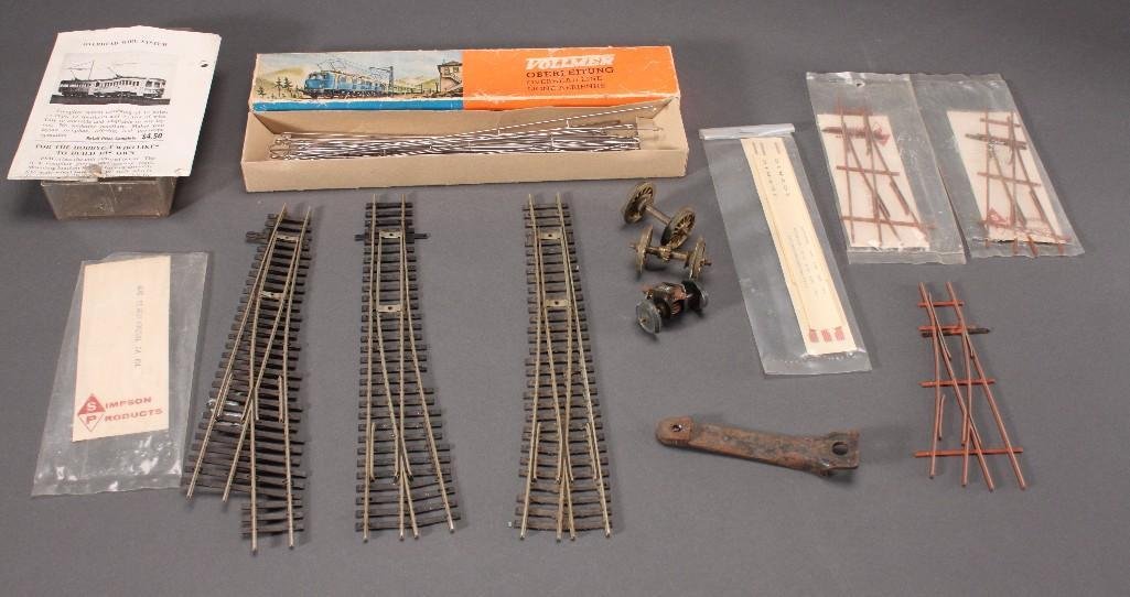 Model Train Tracks and Pieces (1 of 6)