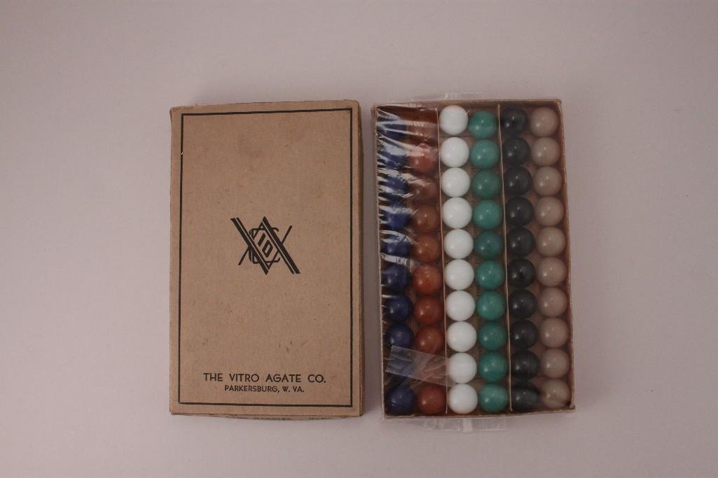 Vintage Agate Marbles Game (1 of 5)
