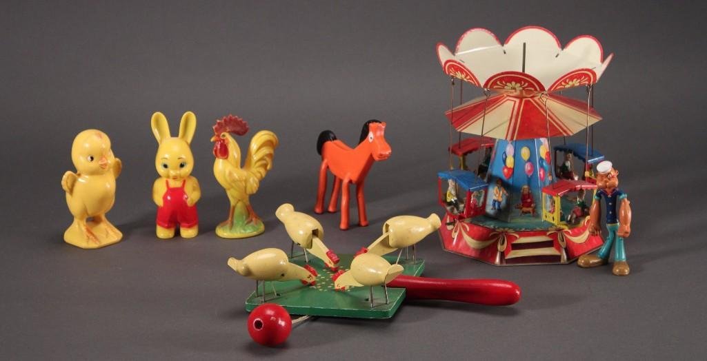 Vintage Children's Rattles & Toys (1 of 9)