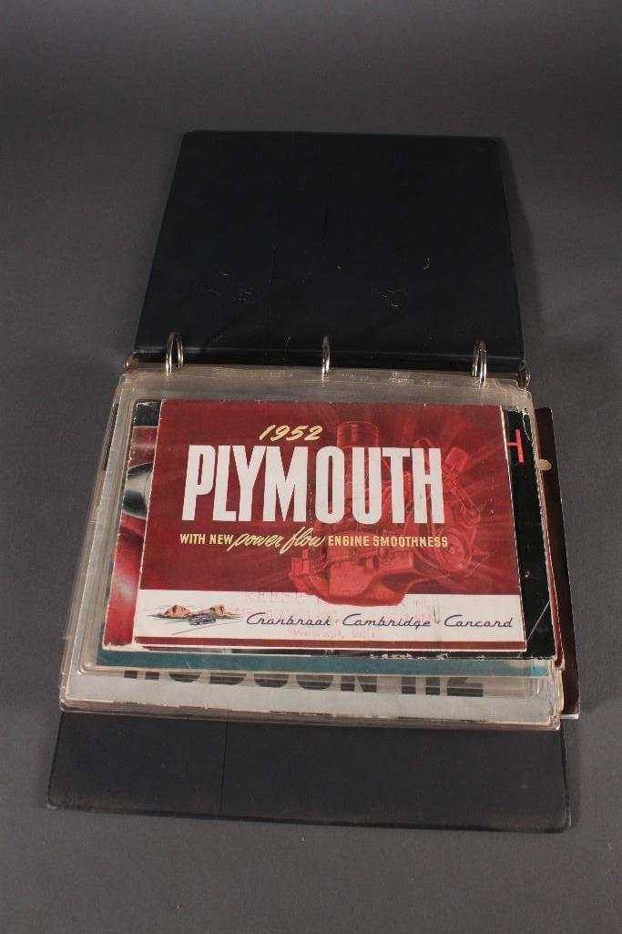 Vintage Car Pamphlets (1 of 10)