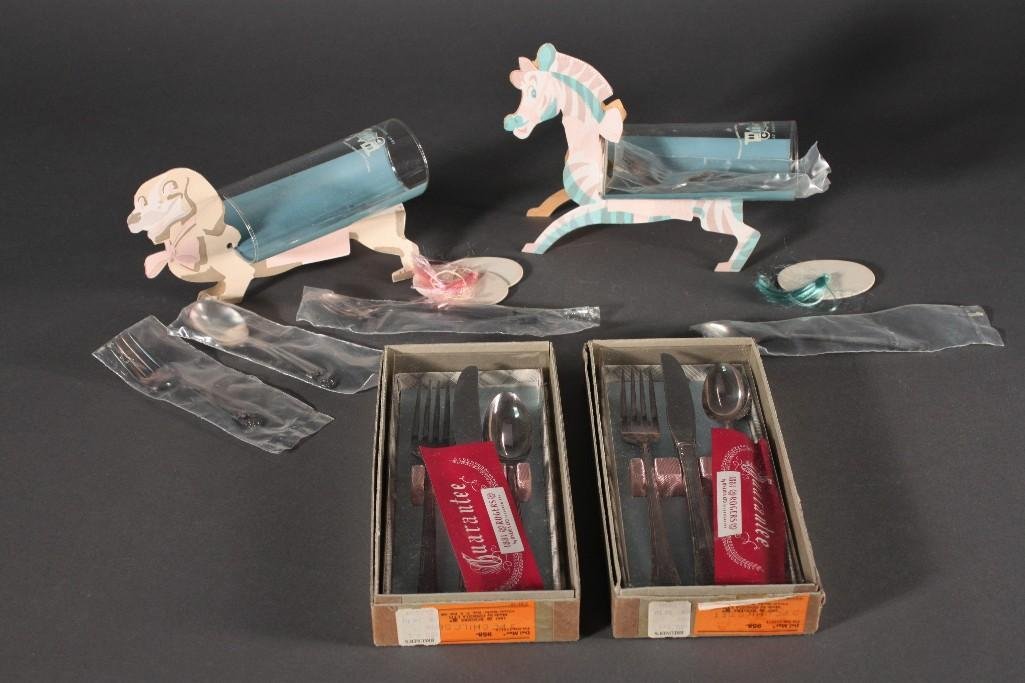 Silver Plate Baby & Toddler Flatware (4) (1 of 6)