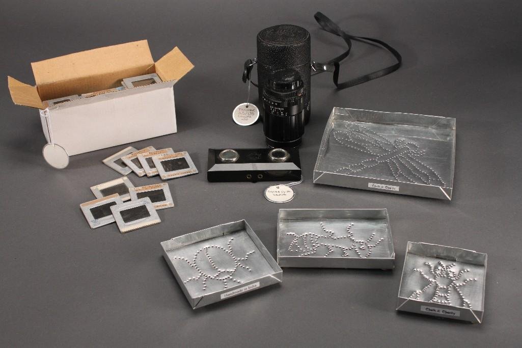 World War II Glass Slides & Chalk Stencils (1 of 10)