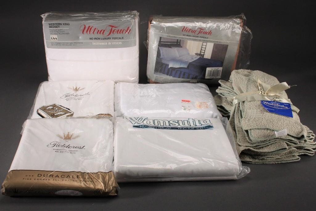 King Size Sheet Sets & Washcloths (7) (1 of 7)