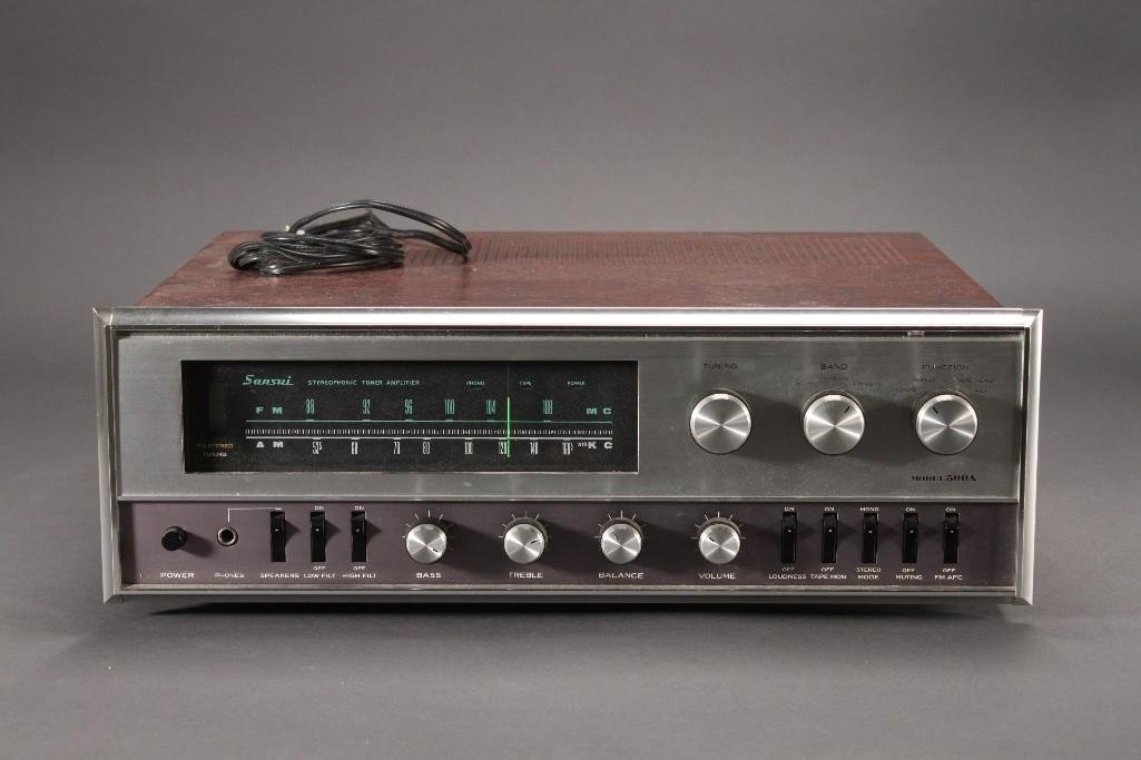 Sansui Stereophonic Tuner Amplifier (1 of 6)