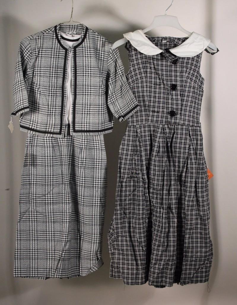 Ladies Vintage Black and White Dresses (2) (1 of 6)