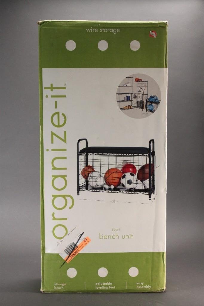 Wire Bench Storage Unit (1 of 3)