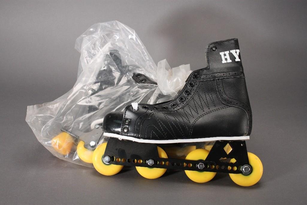 Hyde Roller Blades: New Hyde 4 wheel roller blades. Size 11 mens.
