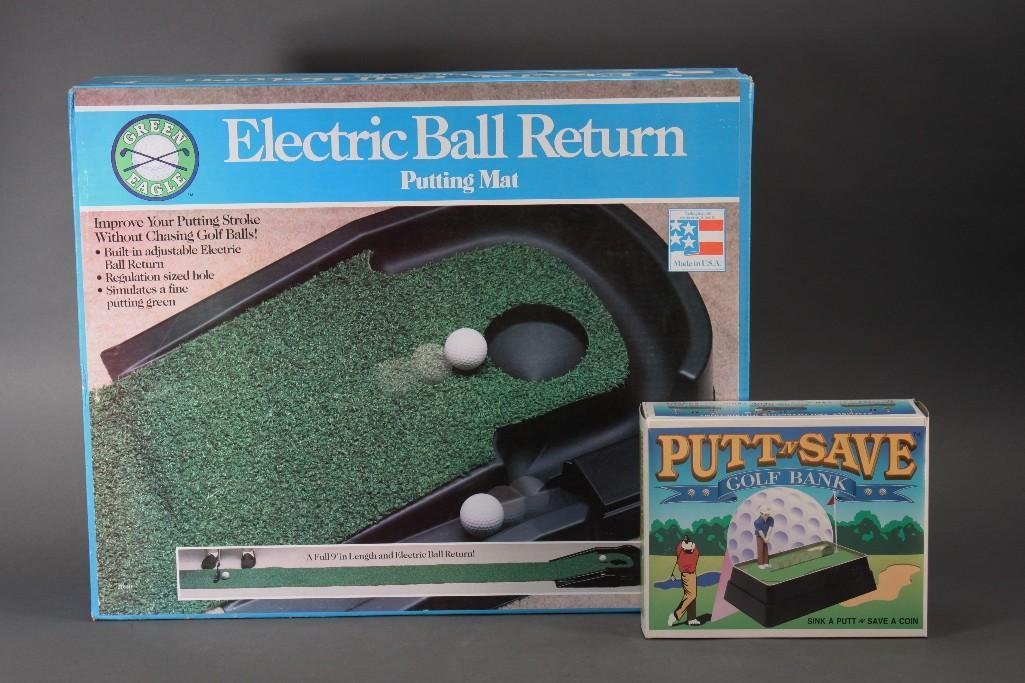 Electric Golf Ball Return & Golf Bank (1 of 5)