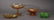 Amber and Green Depression Glass Dishes (4)
