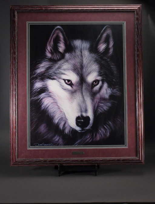 Indigo Dave Merrick 1993 Wolf Print