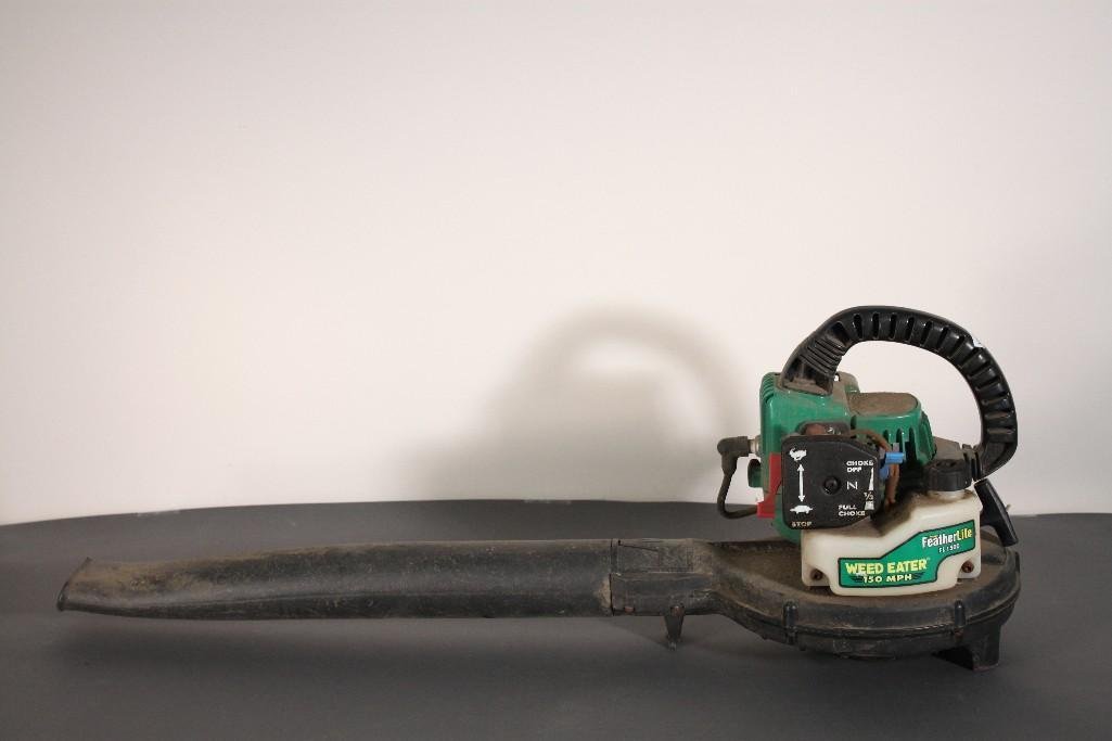 Feather Lite Weed Eater: FL 1500, 150 MPH, pre owned.