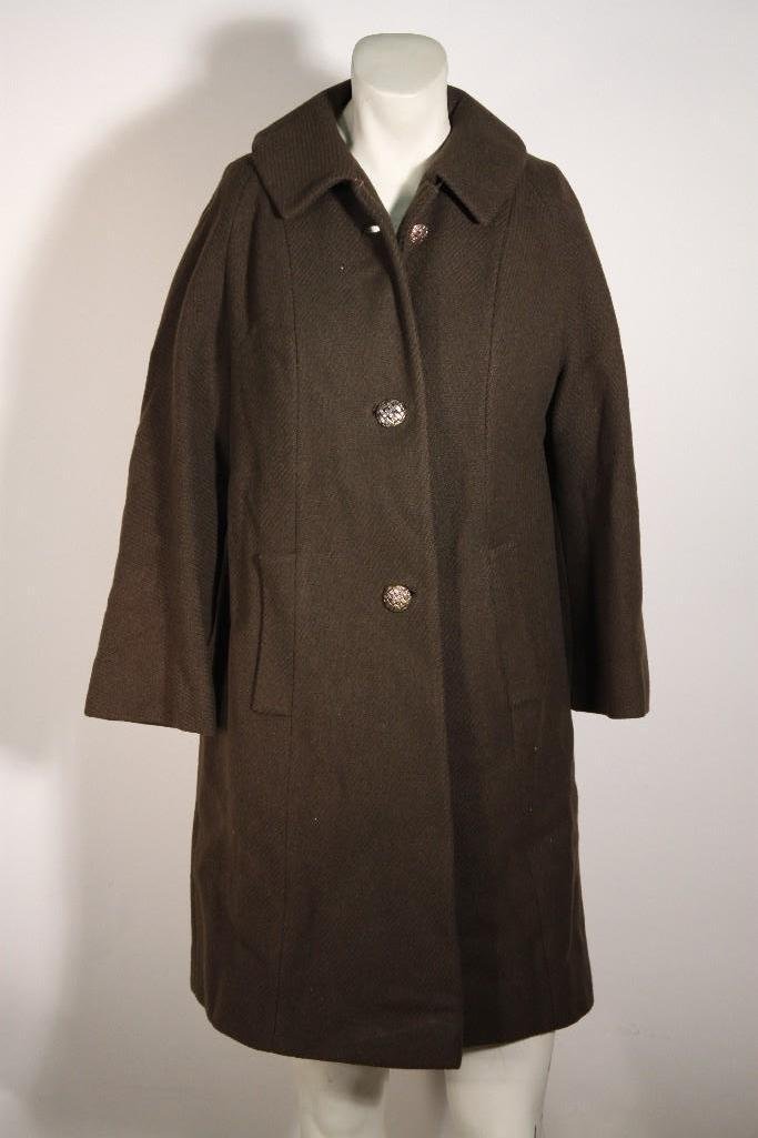 Ladies Brown ILGWU Coat (1 of 4)