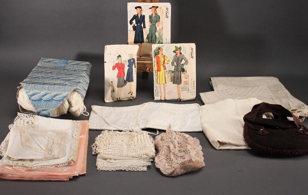 Vintage Fabric and Yarn (1 of 9)