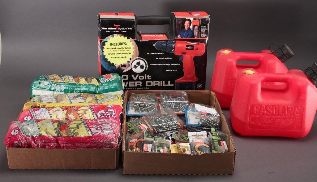 Power Drill and Garage Accessories (1 of 8)