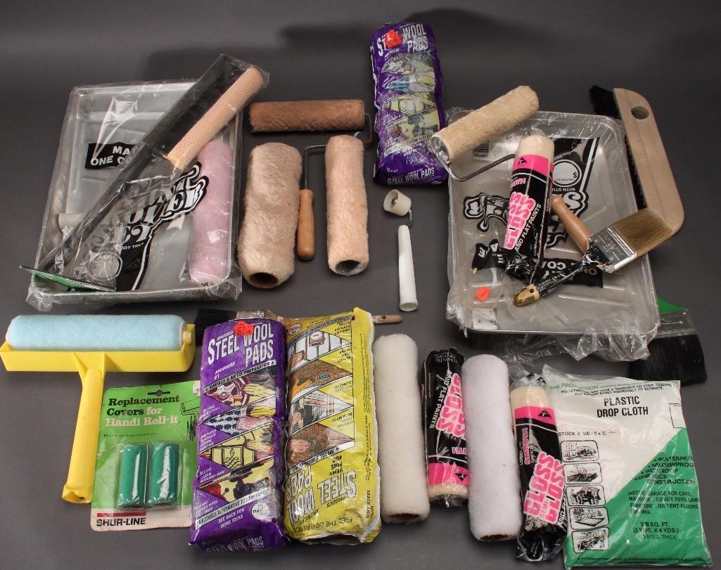 Painting Supplies and Steel Wool Pads (1 of 6)