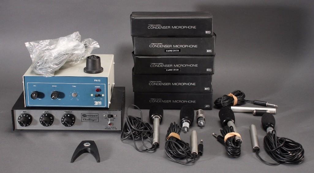 Microphones and Amplifiers Music Equipment (7) (1 of 9)