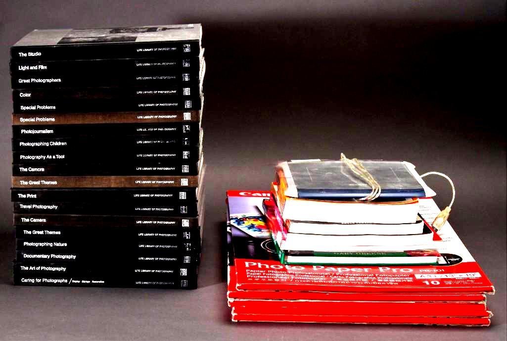 Photography Reference Books & Pro Photo Paper (1 of 9)