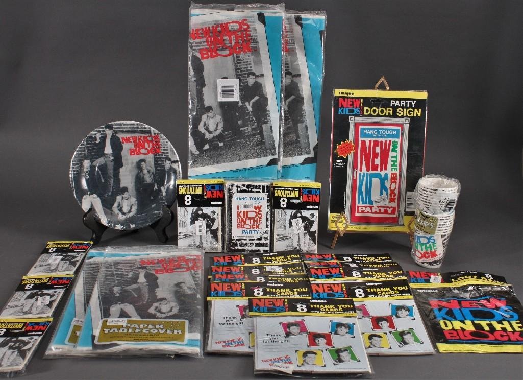 Vintage New Kids On The Block Party Accessories (1 of 6)