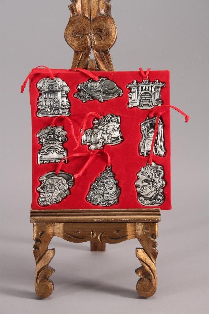 Twas the Night Before Christmas Metal Ornaments (9) (1 of 4)