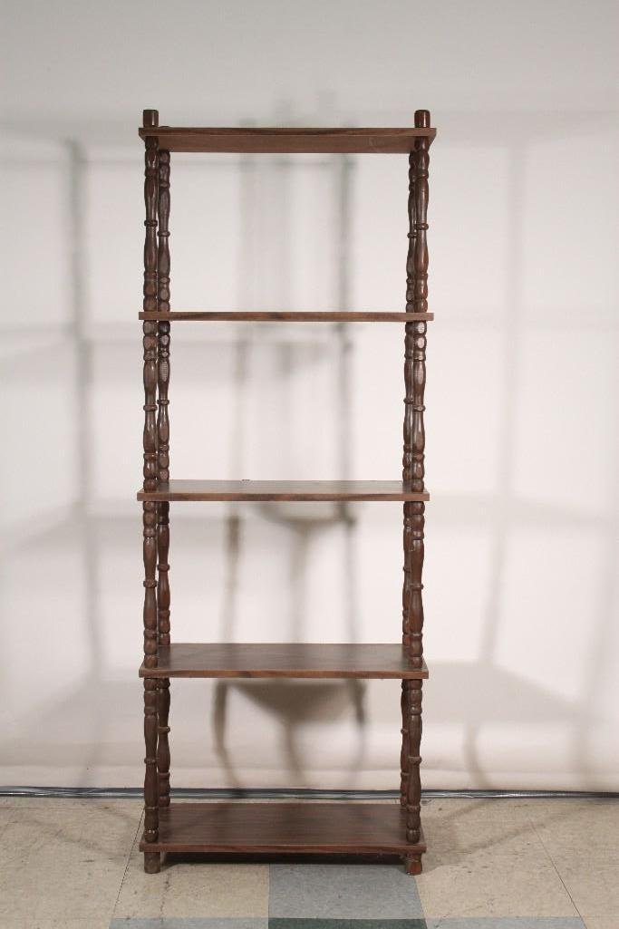 Vintage Wooden Shelving Unit (1 of 8)