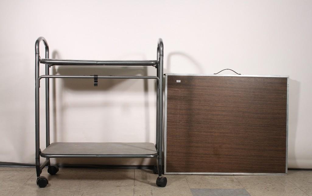 Rolling Cart and Vintage Camping Table (2) (1 of 6)