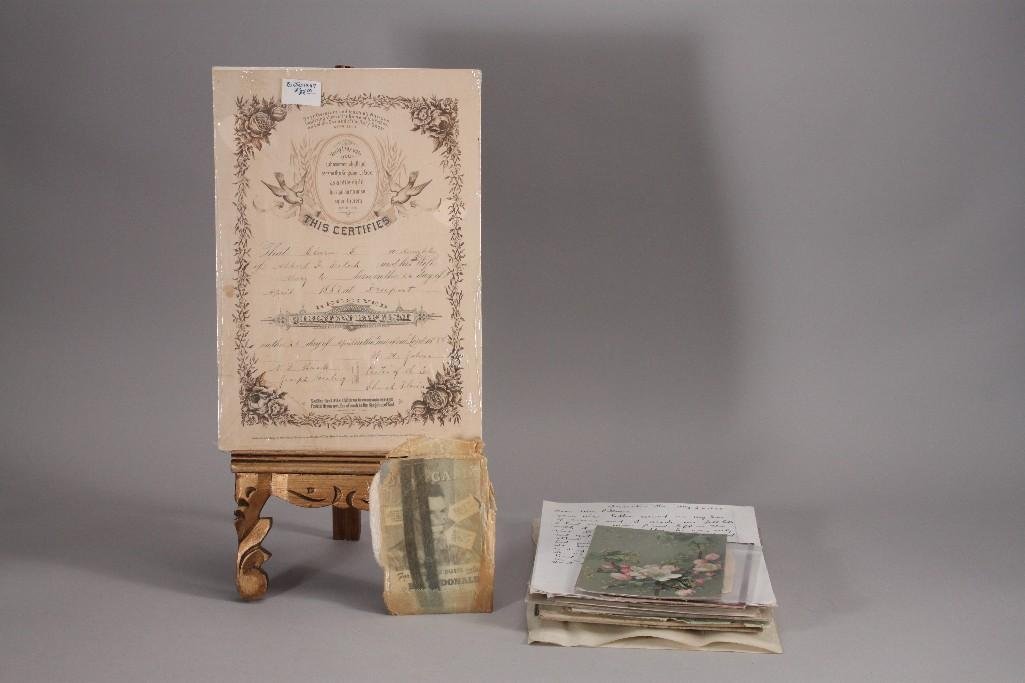 Antique Ephemera and Documents (1 of 7)