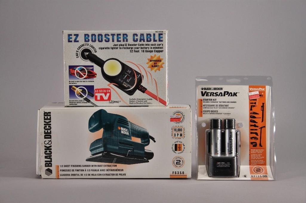 Black & Decker Sander and EZ Booster Cable (3) (1 of 5)