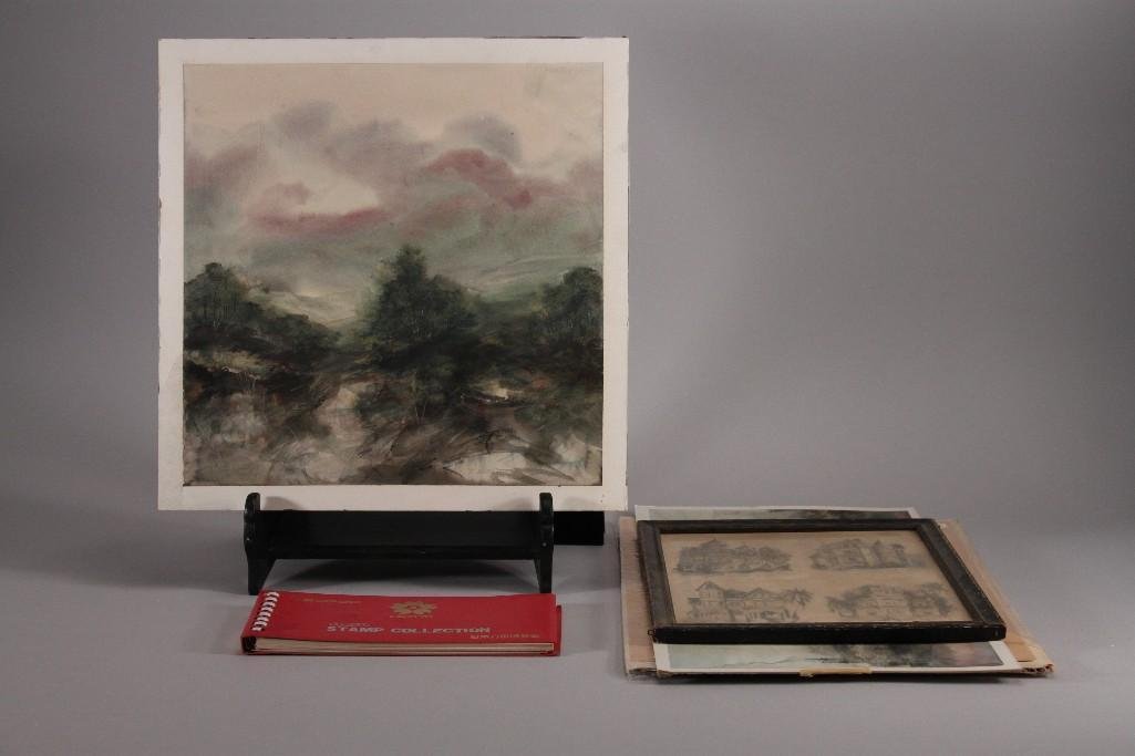 Vintage Signed Artwork and Ephemera (1 of 10)