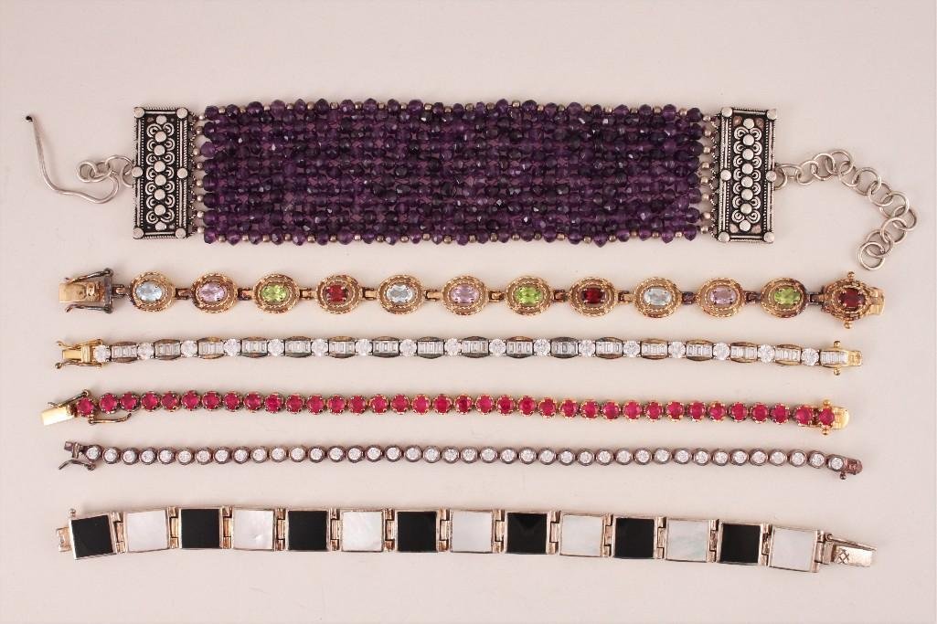 Ladies Fashion Sterling Bracelets (6) (1 of 10)