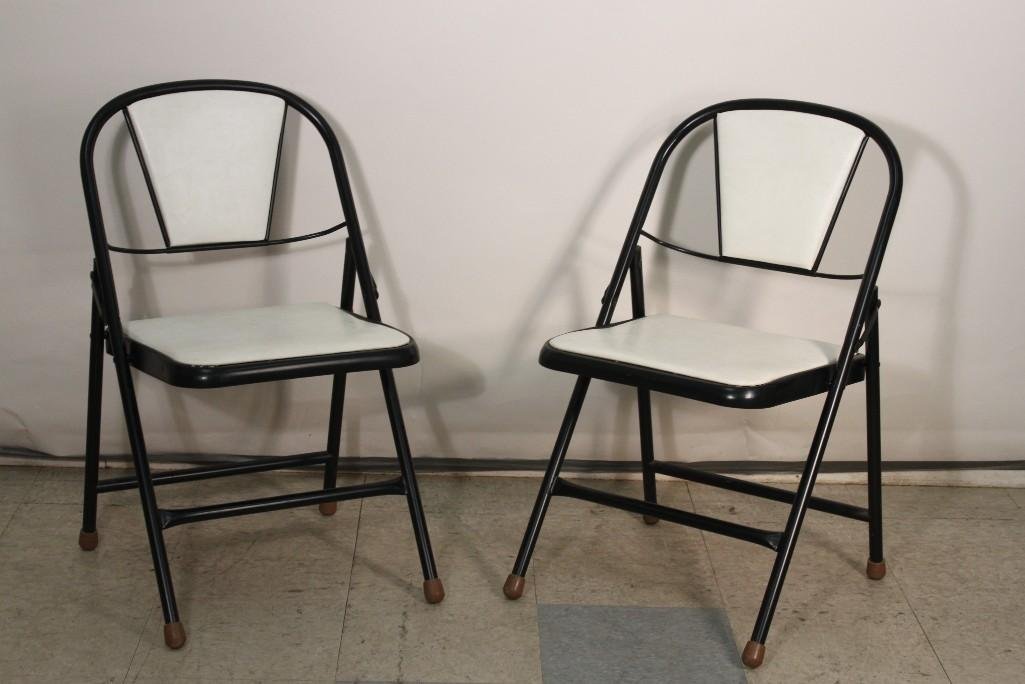 Vintage Durham Metal Folding Chairs Pair Dec 06 2018 The Vintage Durham Metal Folding Chairs Pair Dec 06 2018 The Auction House Sacramento In Ca