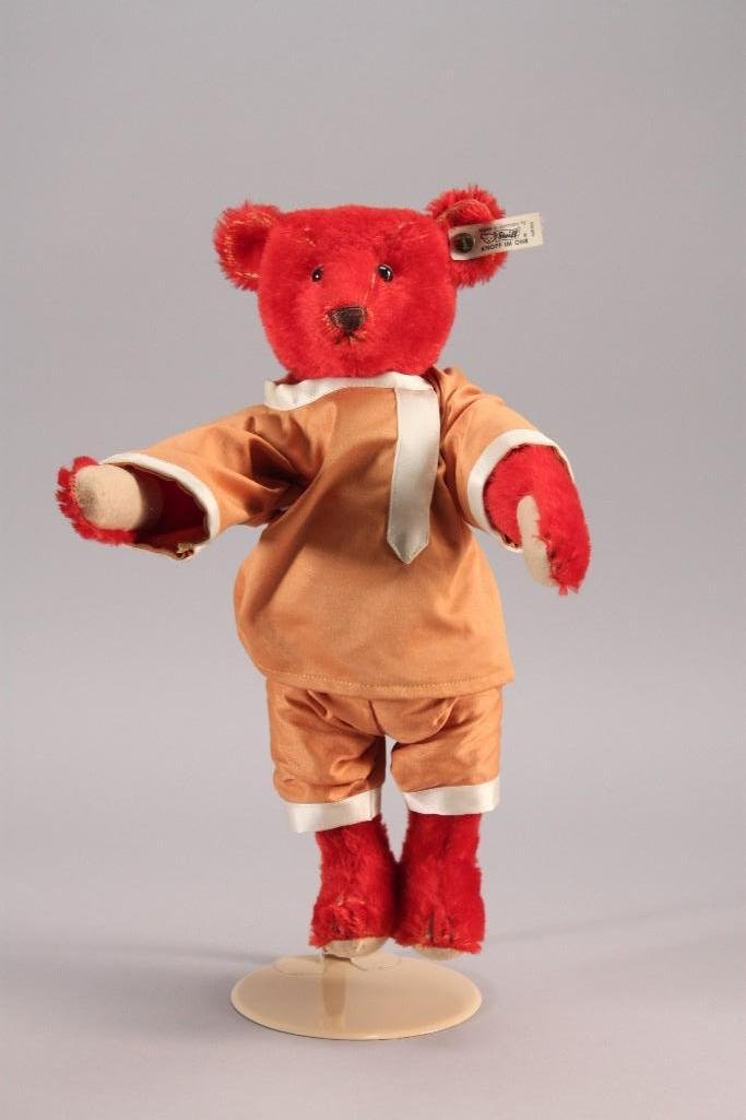 Red Steiff Bear (1 of 9)