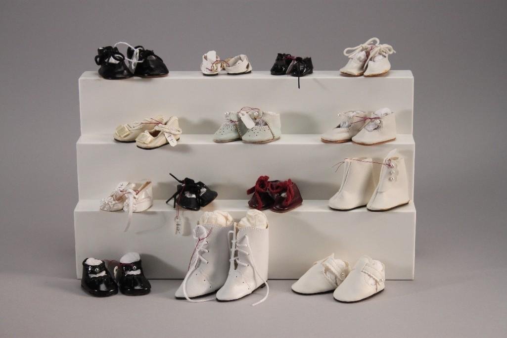 Vintage Doll Shoes (14 pairs) (1 of 9)