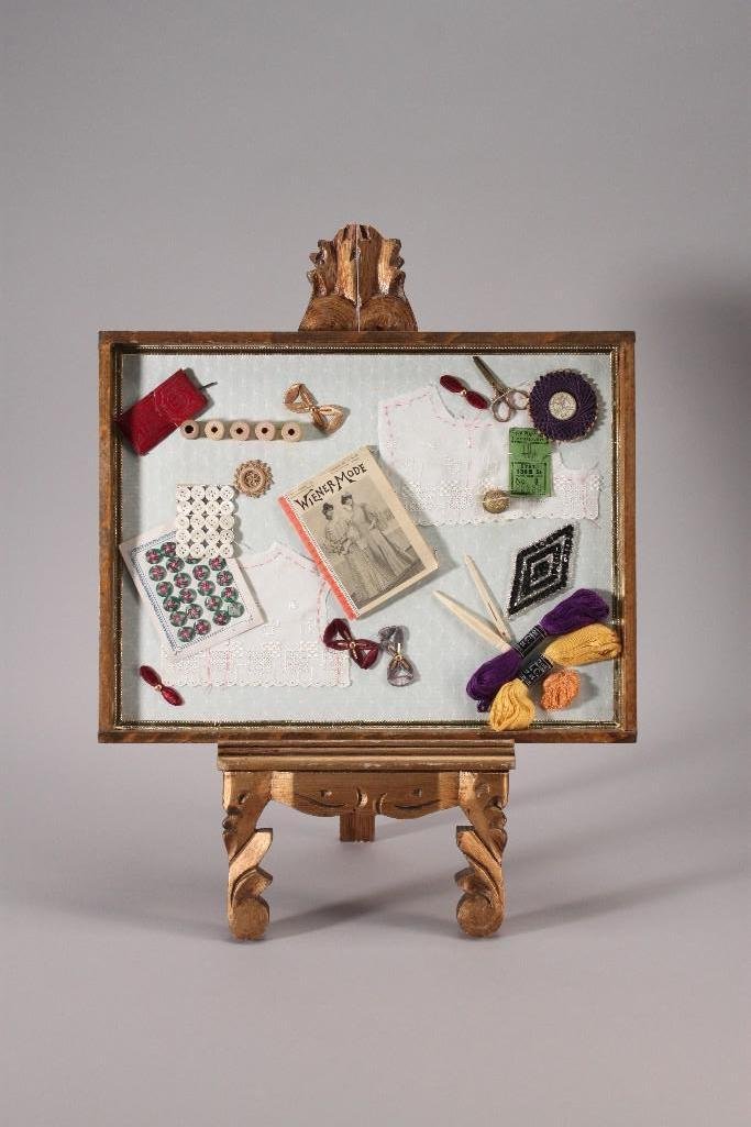 Vintage Doll Sewing Collage (1 of 6)