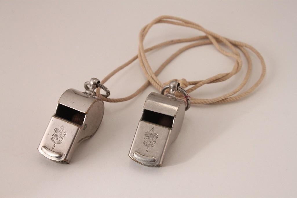 Vintage Boy Scout Whistles (2) (1 of 7)