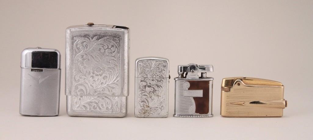 Vintage Cigarette Lighters & Case (5) (1 of 10)