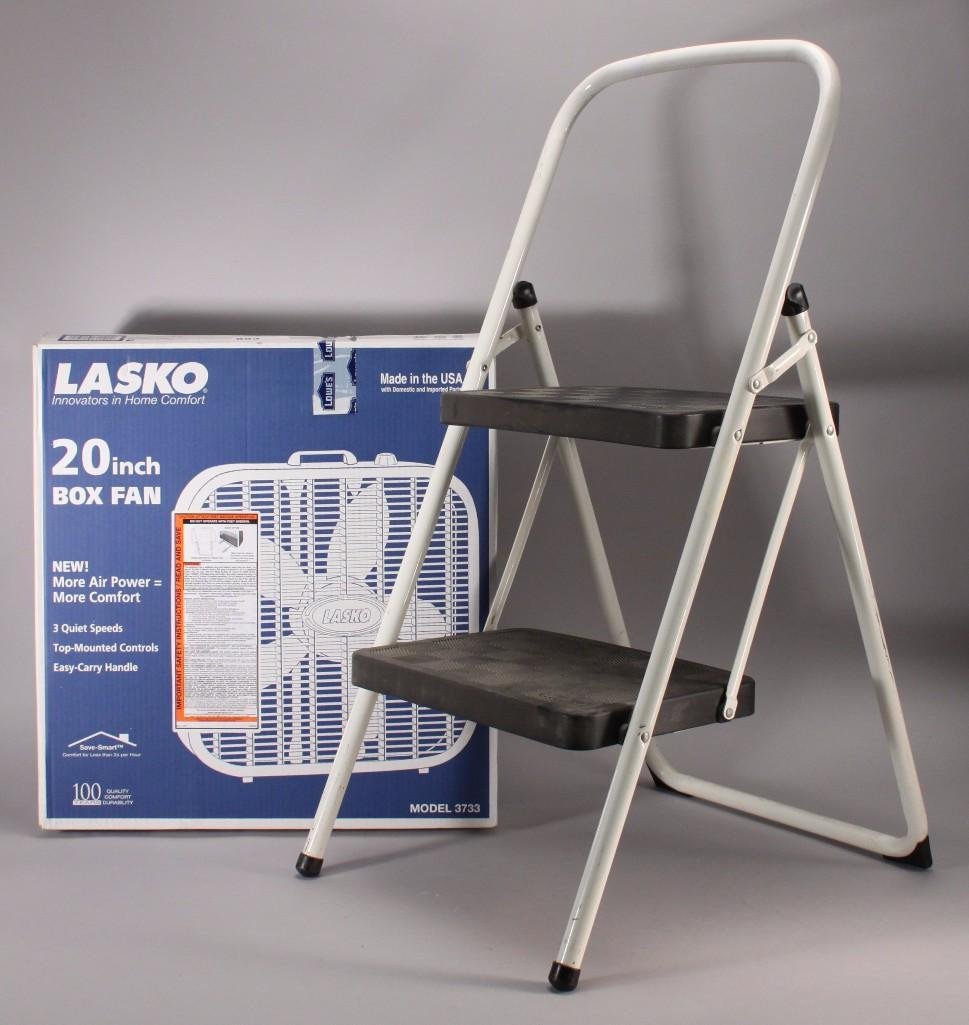 Box Fan & Step Ladder (2) (1 of 5)
