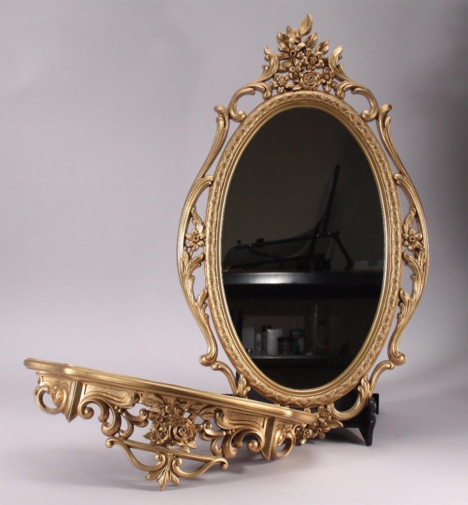 Syroco Wall Mirror & Shelf (2) (1 of 5)