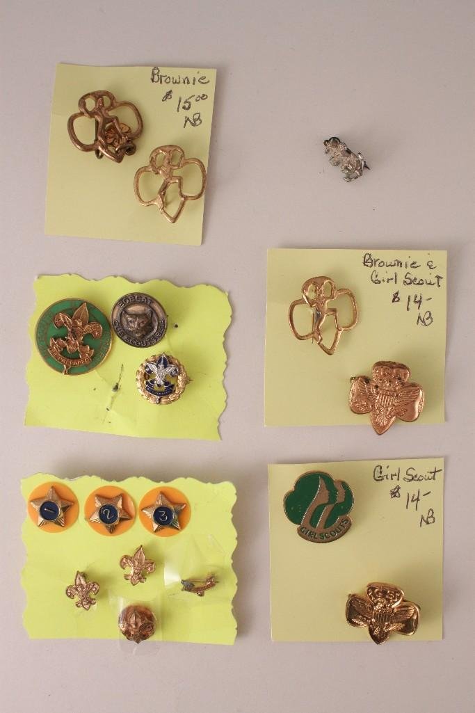Vintage Boy Scout & Girl Scout Pins (1 of 7)