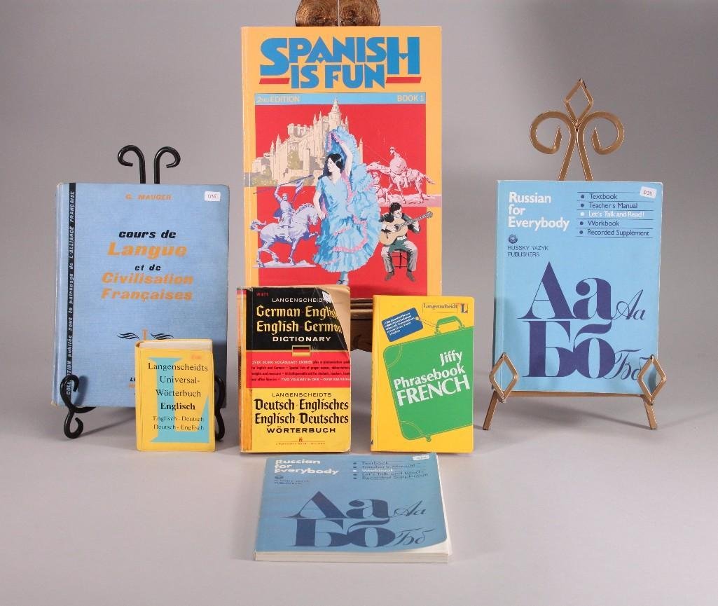 Vintage Informational Language Books (7) (1 of 3)