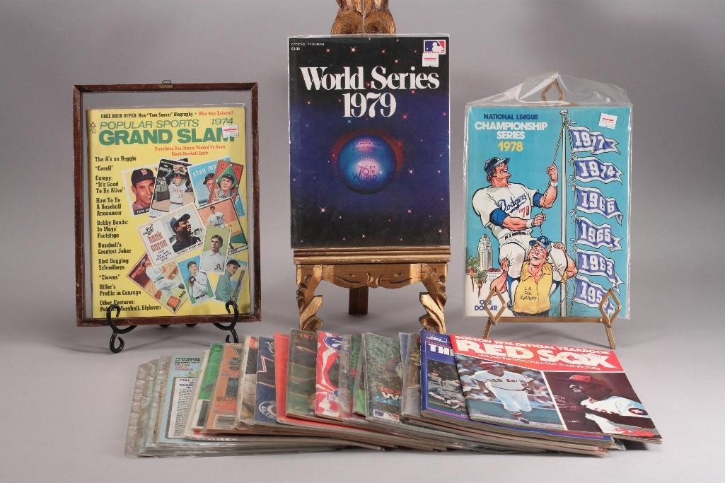Vintage Baseball Programs & Magazines (1 of 9)
