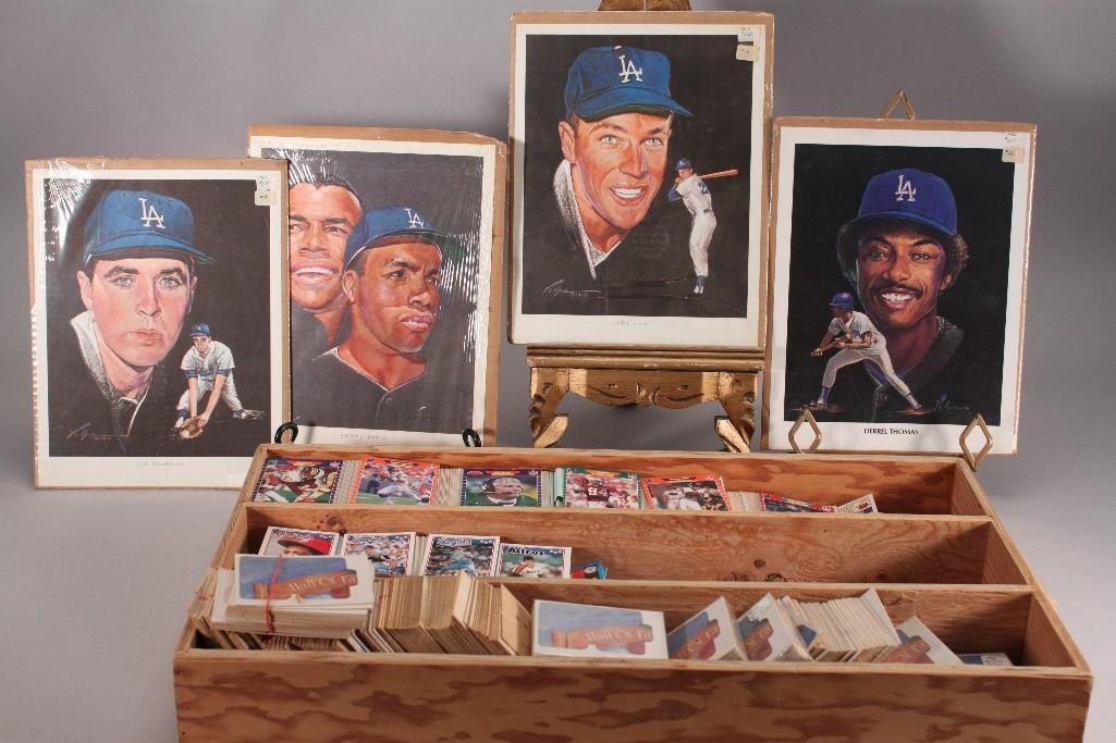 Vintage Collectors Cards/Puzzles & Baseball Prints (1 of 6)