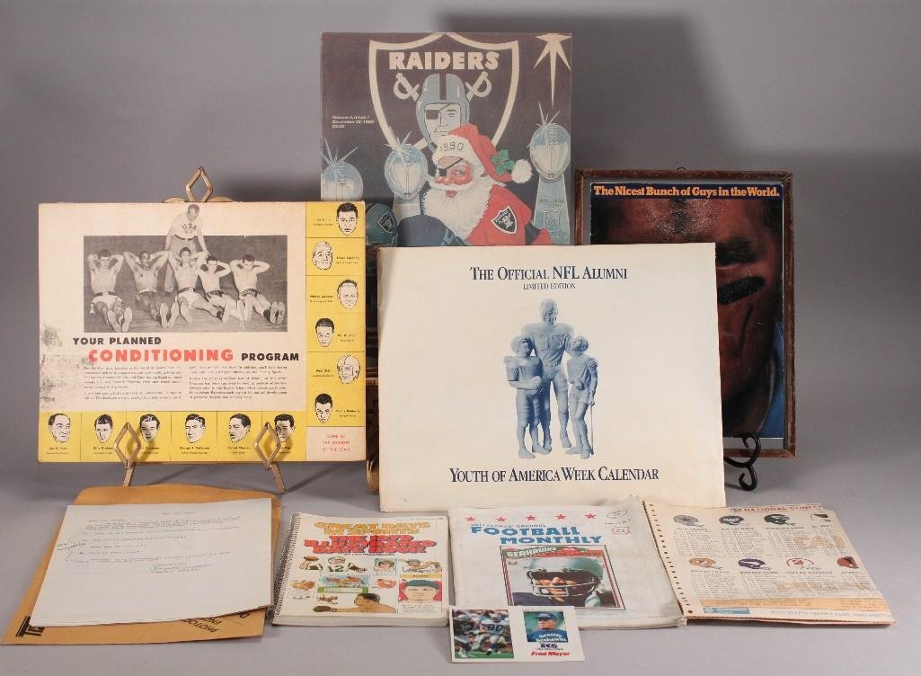Vintage Football Memorbilia (1 of 6)