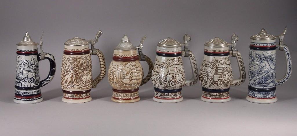 Vintage Avon Handcrafted Beer Steins (6) (1 of 7)