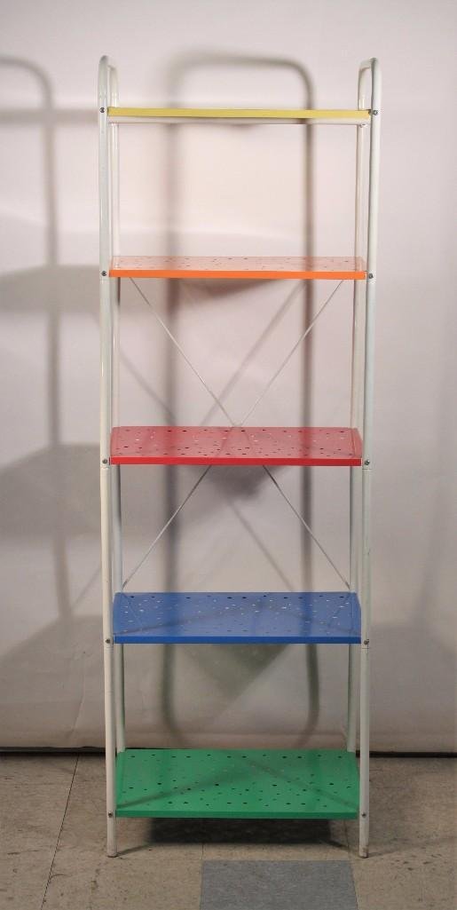 Child's Multi Colored Metal Bookcase (1 of 5)