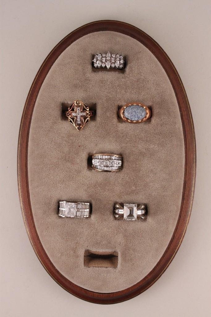 Ladies Sterling Fashion Rings (6) (1 of 8)